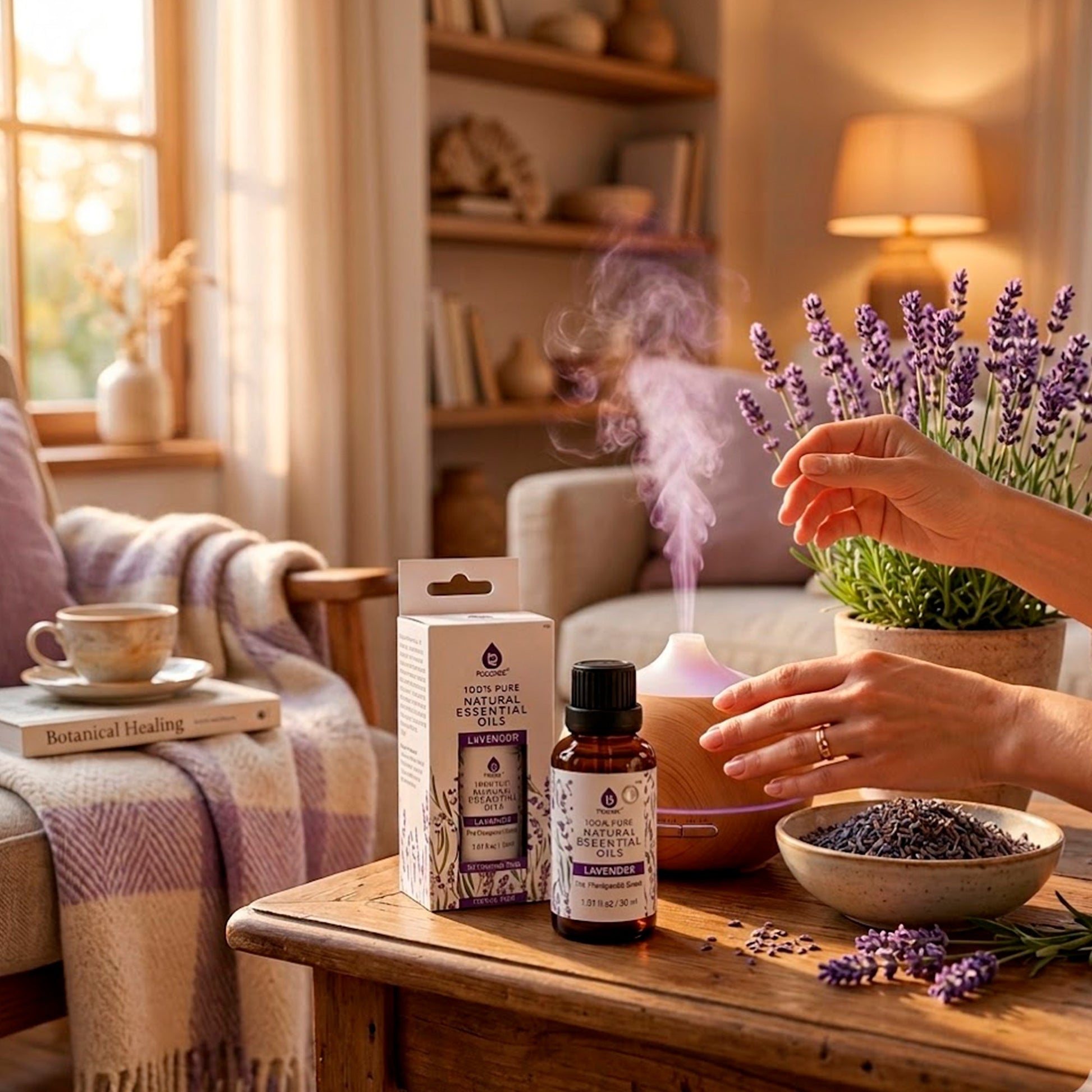 100% Pure & Natural Lavender Essential Oils-3