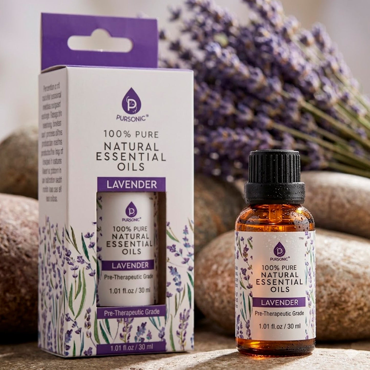 100% Pure & Natural Lavender Essential Oils-1