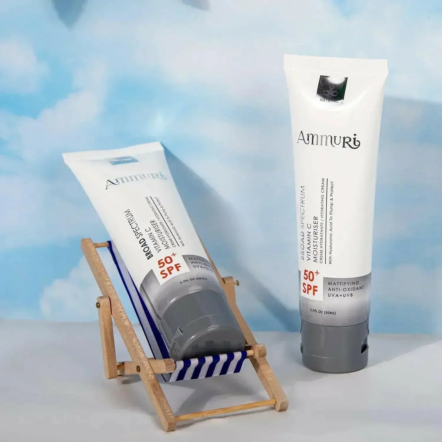 Vitamin C Day Serum SPF 50 – 7-in-1 Moisturiser for Brightening & Protection | Ammuri-0