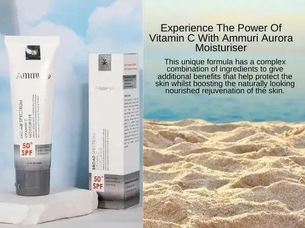 Vitamin C Day Serum SPF 50 – 7-in-1 Moisturiser for Brightening & Protection | Ammuri-4