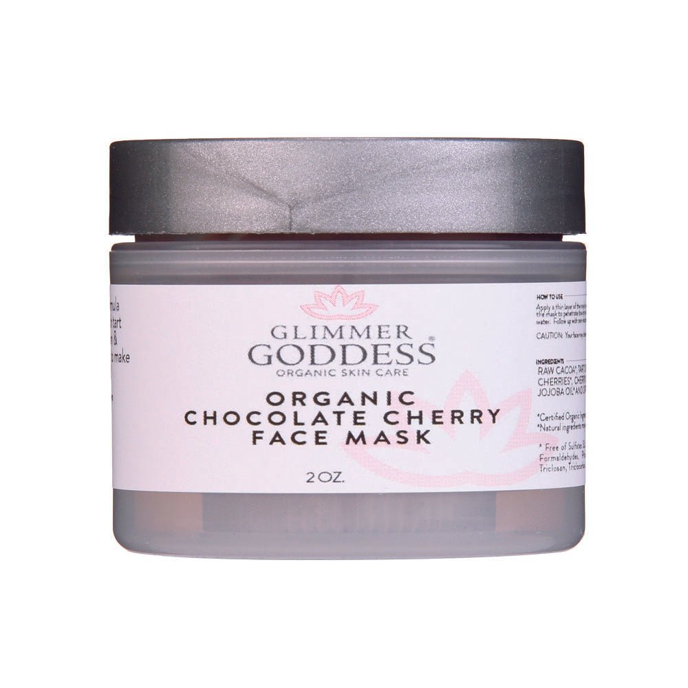 Organic Chocolate Cherry Face Mask – Antioxidant Anti-Aging Treatment-3